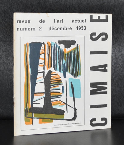 Revue de l'art Actuel # CIMAISE 2, Bertrand # dec. 1953, nm