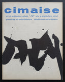 Soulages # CIMAISE no. 49 # 1960, nm