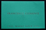 galerie Paul Maenz # FRANCESCO CLEMENTE # multiple, 1988, mint