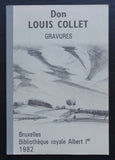 Bruxelles Bibliotheque Royale Albert 1er # DON LOUIS COLET # 1982, nm++