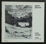 galerie Glockner # LOVIS CORINTH #  + pricelist 1980, mint-