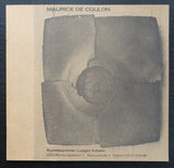 Kunstkammer Ludger Köster # MAURICE DE COULON # 1974, mint-