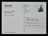 galerie Six Friedrich # WALTER DAHN # invitation, 1990, nm++