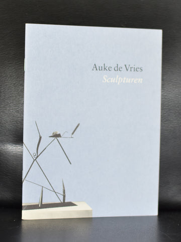 Auke de Vries # SCULPTUREN # Museum het Paleis, 1998, mint