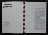 Siegwerk Farben # DEINE WELT BUNTE WELT # 1974, nm+