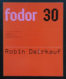 Wim Crouwel /Museum Fodor # ROBIN DEIRKAUF # 1975, nm+