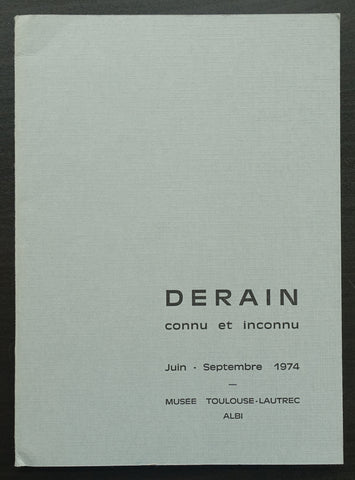 Musee Toulouse-Lautrec # DERAIN # 1974, nm