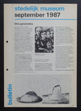Stedelijk Museum # DRIE GENERATIES , 1987, bulletin # 1987, nm