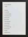 galerie Handdruck, Dadamaino, Calderara ao # EDITIONSKATALOG 1982 # mint