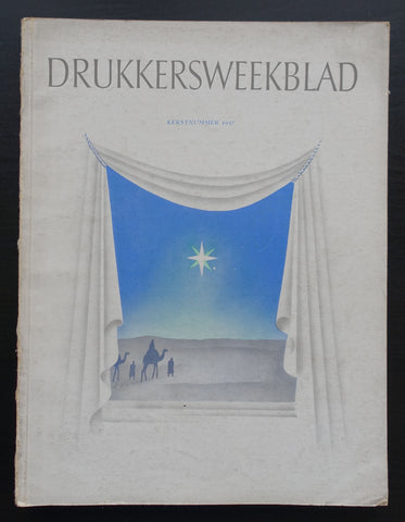 Drukkersweekblad # KERSTNUMMER # 1947, vg