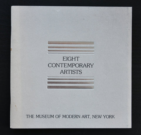 Moma , New York # EIGHT CONTEMPORARY ARTISTS # 1974, mint-