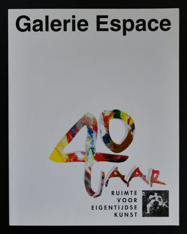 galerie Espace # 40 JAAR, Ruimte voor Eigentijdse kunst # 1997, mint-