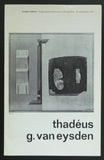 Haags Gemeentemuseum # THADEUS G. VAN EYSDEN # 1971, vg+