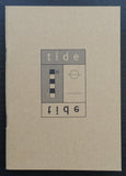 David Faithfull , artist book #TIDE? EDIT  # ed. 400 signed, 1997, mint