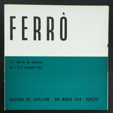 galleria del Cavallino # FERRÒ #1961, nm