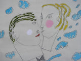 Jean-Paul Franssens # LOVE COUPLE / LIEFDESPAAR # drawing/gouache , 1992, mint-