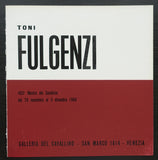 galleria del Cavallino # TONI FULGENZI # 1960, nm+