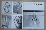 GABO, anouncement, lund humphries, ca. 1960, vg+