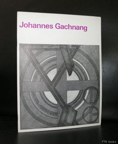 Stedelijk Museum#JOHANNES GACHNANG# 1972, nm