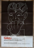 galerie d'Eendt # GALLI # poster / catalogue 1974, nm+++