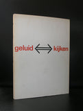 Stedelijk Museum # < Struycken, Bruynel, Raamakers # GELUID <=> Kijken # Crouwel, 3 flexi, 1971, nm