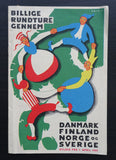 Danmark, Finland, Norge, Sverige # BILLIGE RUNDTURE GENNEM # 1957, nm-