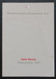 Steendrukkerij Amsterdam # JORIS GEURTS, Holzschnitte # 1997, nm