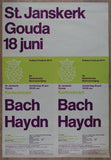 Gielijn Escher # HOLLAND FESTIVAL, Bach vereniging # signed , 1970, nm/B cond