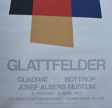 Josef Albers Museum / Bottrop # GLATTFELDER # silkscreen, 1992, mint--