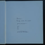 Verlag Arthur Niggli # CAMILLE GRAESER # signed., 1968, mint--