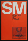 Stedelijk Museum, Sovak # GRAFIEK UIT PRAAG # Crouwel design, 1966, mint--