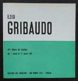 galleria del Cavllino # EZIO GRIBAUDO # 1961, nm