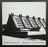Bauhaus Archiv # WALTER GROPIUS # 1971, nm