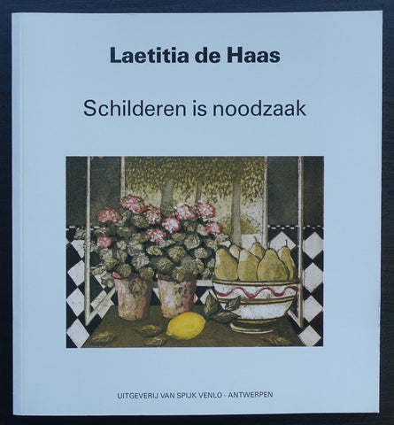 Laetitia de Haas # SCHILDEREN IS NOODZAAK # 1994, nm+