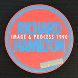 Richard Hamilton # IMAGE & PROCESS # invitation, 1990, mint