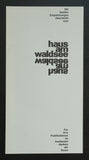 Haus Am Waldsee, Besten Empfehlungen CARD #ca. 1965, mint-