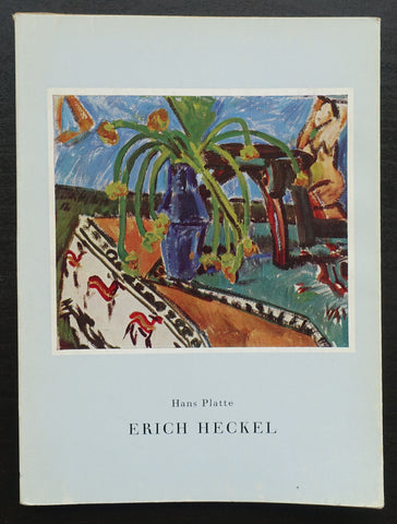 Hans PLatte # ERICH HECKEL # 1964, nm