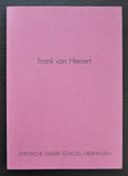 Stadtische Galerie Schloss Oberhausen # FRANK VAN HEMERT # 1990, mint