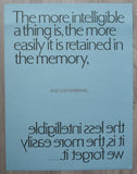 Herb Lubalin, Marcus Low # BASILEA # typography, poster, 1965, mint-