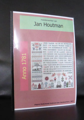 Jan Houtman, sampler # ANNO 1781 # 2000, Mint