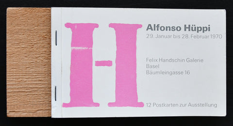 Felix Handschin Galerie # ALFONSO HÜPPI # 1970, nm+