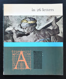 Cas Oorthuys, Carel Blazer # in 26 LETTERS # 1960, dutch typography, nm