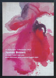 Livingstone gallery # JAMES BROWN # invitation, nm+