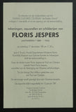 Brakke Grond # FLORIS JESPERS # invitation, 1988, nm+