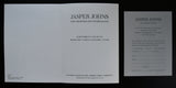 Anthony d'Offay gallery # JASPER JOHNS # invitation, 1991, mint