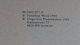 Jonathan Ward # THREE TIMES JONATHAN # 3 books printed on textile, 1994, signed, numb, mint