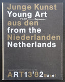 Marlene Dumas / Daniels ao # JUNGE KUNST / YOUNG ART # Basel 1982, nm