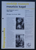 Stedelijk MUseum # MAURICIO KAGEL # 1985, nm+