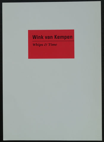 Wink van Kempen # WHIPS & TIME invitation # 1992, mint-
