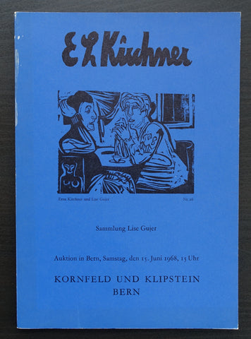 Kornfeld und Klipstein # E.L. KIRCHNER # 1968, nm